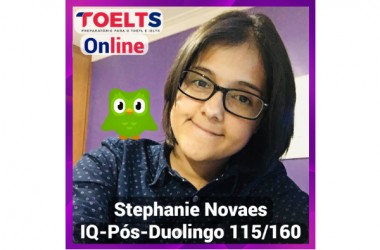 Most recent reported score - Stephanie Dias Novaes
